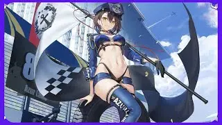 USS Baltimore Live2D Skin - Finish Line Flagbearer - Azur Lane