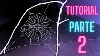 tela de araña con alambre tutorial 2