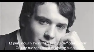 MICHEL SARDOU / Nous n'aurons pas d'enfant