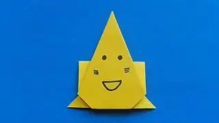 Оригами КАПИТОШКА / Как сделать каплю дождя из бумаги / Origami drop of water