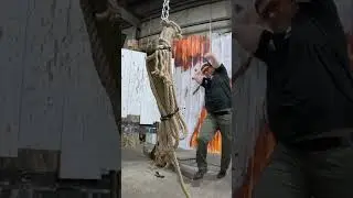 Cold Steel's Competition Cutting Sword.  Stick is pushing the boundaries. #swords #trending #viral