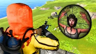 i raided EVERY ROOF CAMPER at outpost