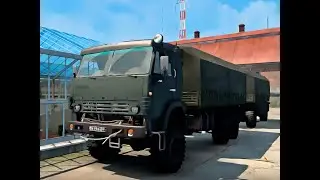 KAMAZ 43101 + Trailer | Mods | Southern Region v10.9 | Euro Truck Simulator 2 1.43