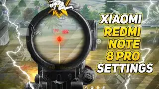 BEST SETTINGS ⚙️ XIAOMI REDMI NOTE 8 PRO 🤯 DPI-53? (90% HEADSHOT 🎯)