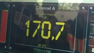 Рекорд России SPL Show 170,7 Дб   Team Alphard (Владимир Гуськов )