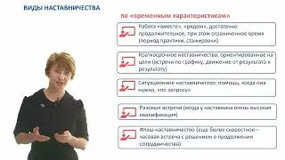 Эффекты наставничества. Виды наставничества. Функционал наставника