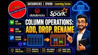 08. Databricks | Pyspark: Add, Rename and Drop Columns