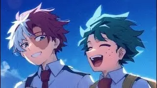 It’s just soccer Shoto!|Shoto Angst|MHA OAU|Izuku Comforts|￼￼￼￼ ￼platonic Tddk| Tddk friendship