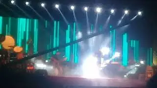 Sung live on stage