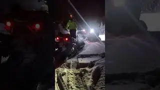 Recovery mission 💥🌳Can-Am vs Tree 🫣❄️ #winter #canam Backcountry #tracks