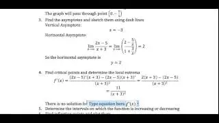 How to Sketch the Graph of a Function