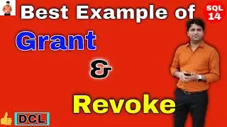 Grant and Revoke in DCL Commands | Example - Grant and Revoke on Table to other user in Oracle