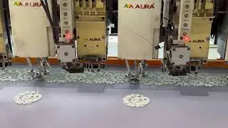 Computer Work Saree Design Process