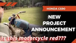 New Project Announcement ! - Honda CS90 | My First Restoration!