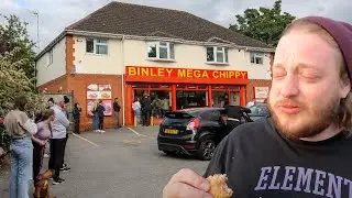BINLEY MEGA CHIPPY!!! WE WENT TO THE WORLD'S MOST VIRAL FISH AND CHIP SHOP