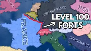 What if Maginot Had Level 100 Forts? | HOI4 Timelapse