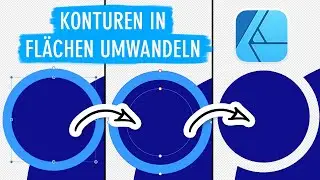 Convert Strokes to Shapes [Affinity Designer Tutorial]