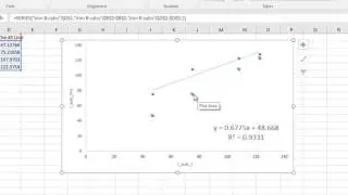 Make 45 Degree Line in Excel