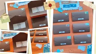 20. Membuat Kreasi Jadwal Piket Kelas | Tema Amplop