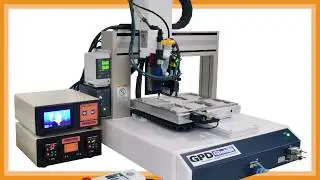 Benchtop Robot Dispenser   Needle Alignment Easy Programming Teaching points CATALINA