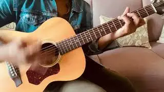 Manjit Joseph I Joe Perry I Hangman Jury I Aerosmith I Acoustic Guitar I cover