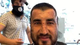 BATMAN DAN GELEN MÜŞTERİYE TAS TIRAŞ MODELİ YAPMAK!!?