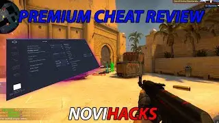 |NOVIHACKS| CS:GO Premium Cheat Review #1 - Hack foarte bun pe legit w/Zedo