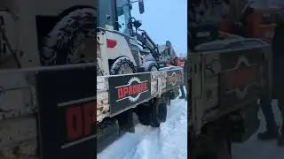стоянка, зима