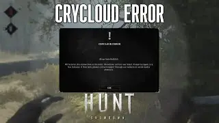 CryCloud Error (Hunt: Showdown #102)