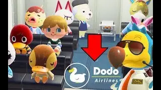 What ACTUALLY Happens On A Dodo Airlines Flight (Animal Crossing)