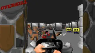 Wolf 3D: Overkill [SDL] - Floor 44 - 100%