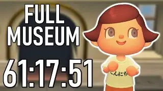 I Completed the Museum as Fast as Possible in Animal Crossing New Horizons!