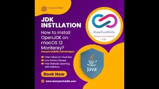 How to install JDK on macOS 12 Monterey? SharpTechSkills