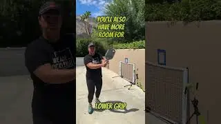 High Vs Low Pickleball Grip