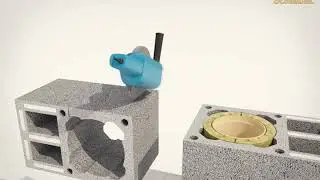 Animace montáže Schiedel Kombigas