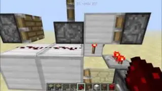 Minecraft механизмы #8 Выдвигатель блока из пола