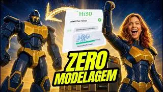 I tested Hi3D: The AI that creates articulated 3D parts WITHOUT MODELING! 🤯