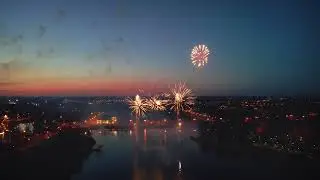 Фейерверк в Колпино 9 мая