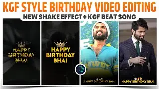 New Awesome Happy Birthday Whatsapp Status Video Editing In Alight Motion l Birthday Trend Status 🔥👌
