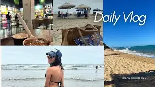 Daily Vlog | Praia 🏖️ 🌊