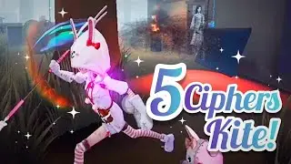 5 CIPHERS KITE VS WUCHANG 😆 Identity V LINE CONY LIMITED Skin PRO ENTOMOLOGIST + TIPS [ COMMENTARY ]