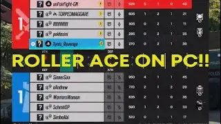 R6 Kapkan ALL HS ACE using roller in PC lobbies!!
