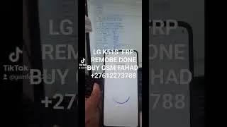 LG K51S FRP DONE WITH TEAT POINT