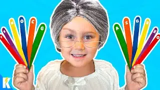 Ava Plays Gassy Granny! (Colors Escape Room in our House)