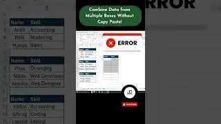 Combine Data from Multiple Boxes Without Copy Paste! 