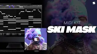 [+20] Hypertrap Midi Kit - SKI MASK [YEAT, FUTURE, KANKAN, LIL UZI VERT] Melodic Piano Midi Pack