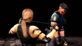 Mortal Kombat 9 - Sonya - All Fatalities (60fps 1080p)
