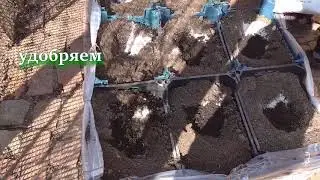 Делаем теплицу из подручных материалов  - пластиковых ящиков