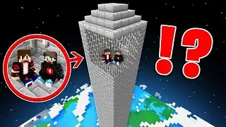 ماين كرافت : حاولت أهرب من أطول سجن في العالم ارتفاع 100,000 بلوكة !!؟🔥😱