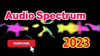 Audio Spectrum Black Screen Design By Adobe After Effects 2023